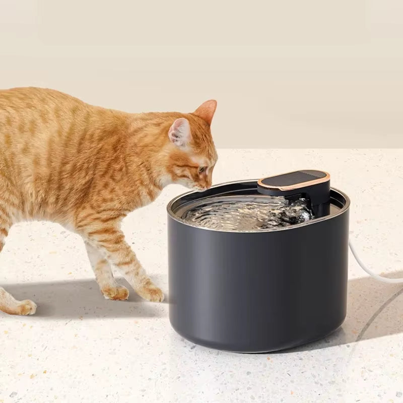 3000ml Ultra-Quiet Cat Water Fountain with Burnout Prevention Pump - Automatic Pet Water Dispenser