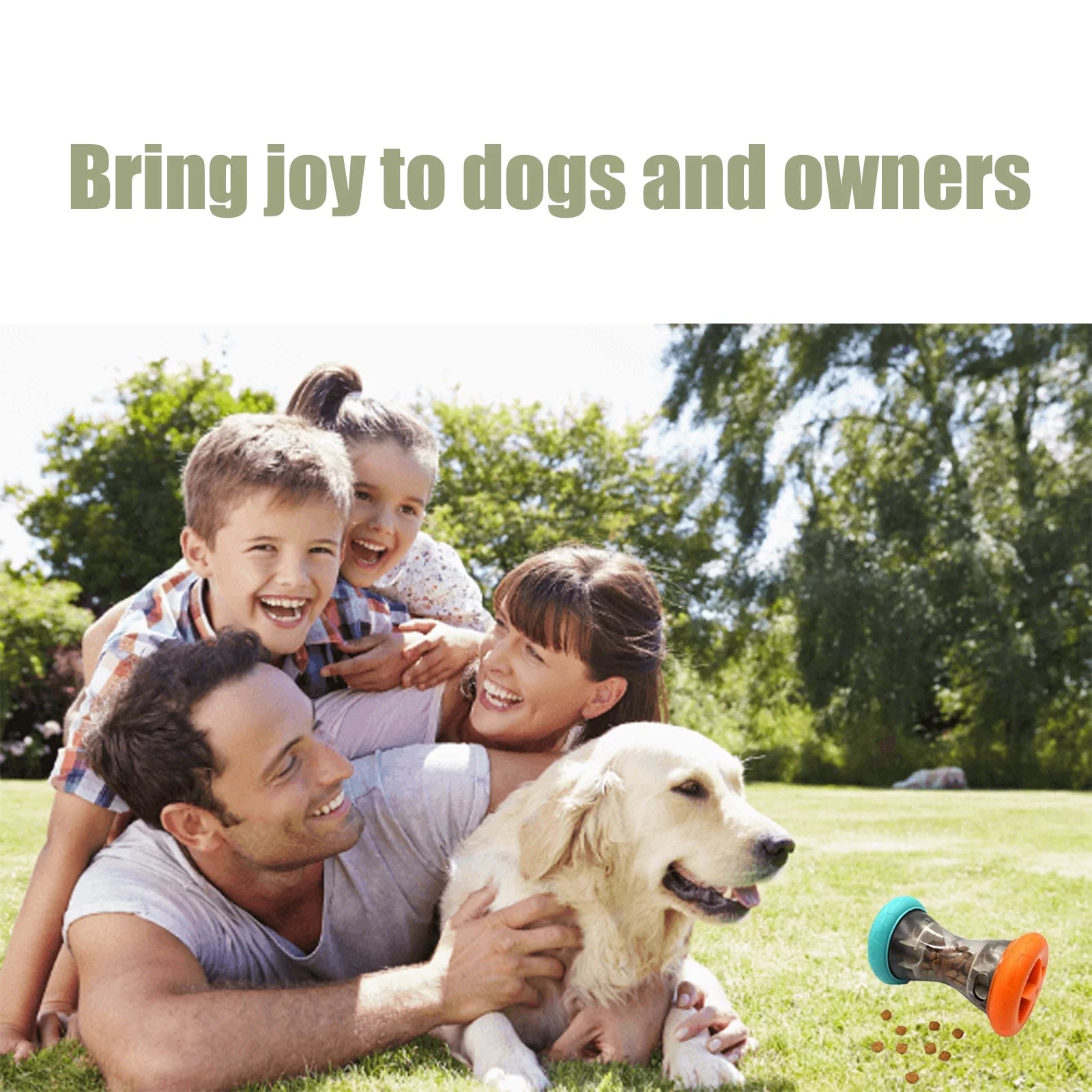 Treat-Dispensing Interactive Slow Feeder Puzzle Toy for Dogs - Enrichment Solution to Keep Pets Engaged