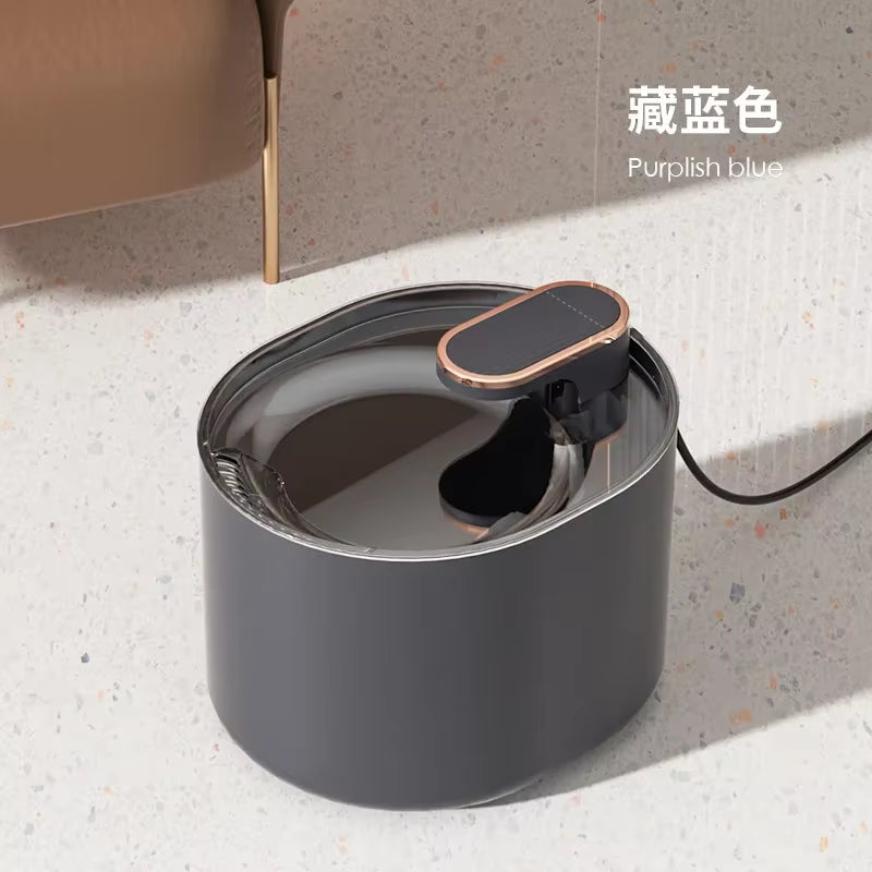 3000ml Ultra-Quiet Cat Water Fountain with Burnout Prevention Pump - Automatic Pet Water Dispenser