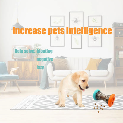 Treat-Dispensing Interactive Slow Feeder Puzzle Toy for Dogs - Enrichment Solution to Keep Pets Engaged